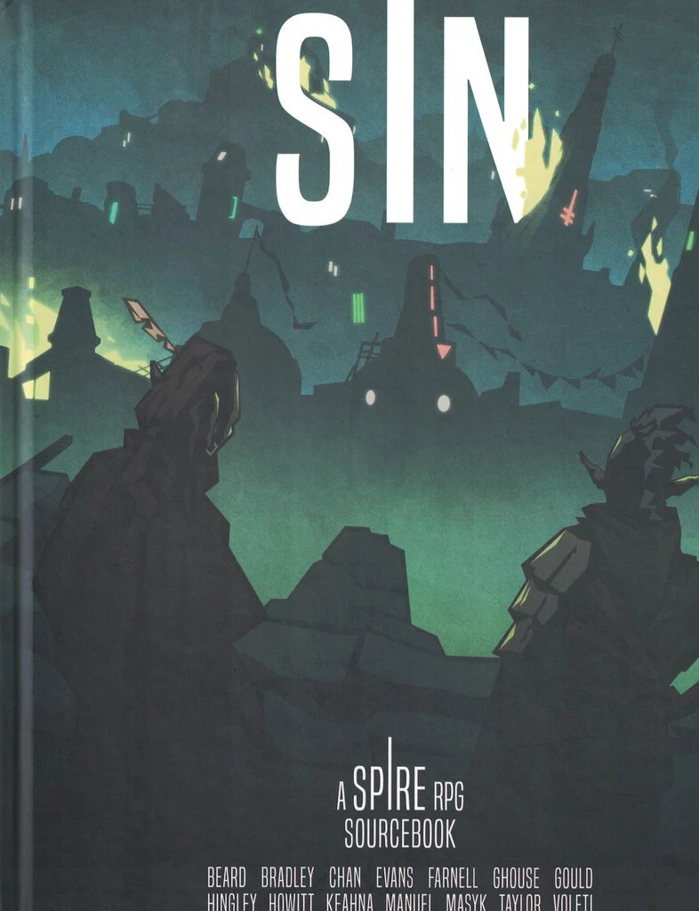 Spire RPG: Sin Sourcebook
