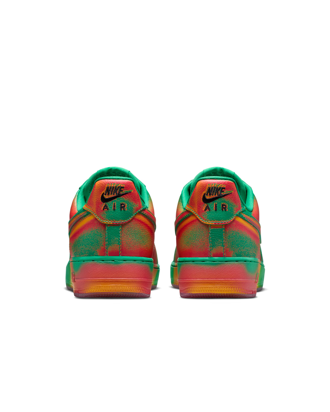 Nike Air Force 1 Low StadiumGreen and LaserOrange Men's Fashion Shoes IB6834-300