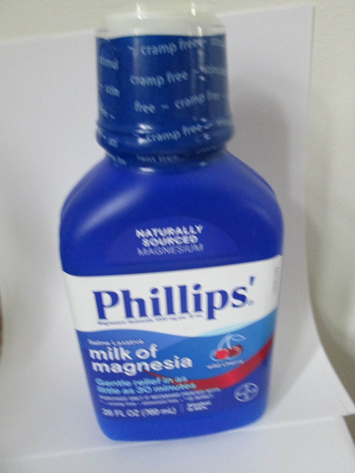 Phillips’ MILK of MAGNESIA - Liquid Laxative, Wild Cherry - 26 fl. oz.