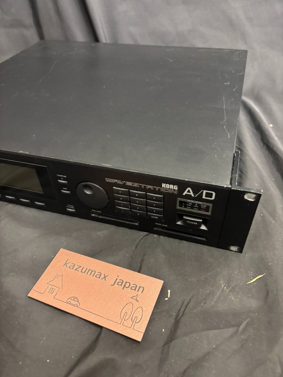 Korg Wavestation A D Rack Synthesizer Sound Module Tested