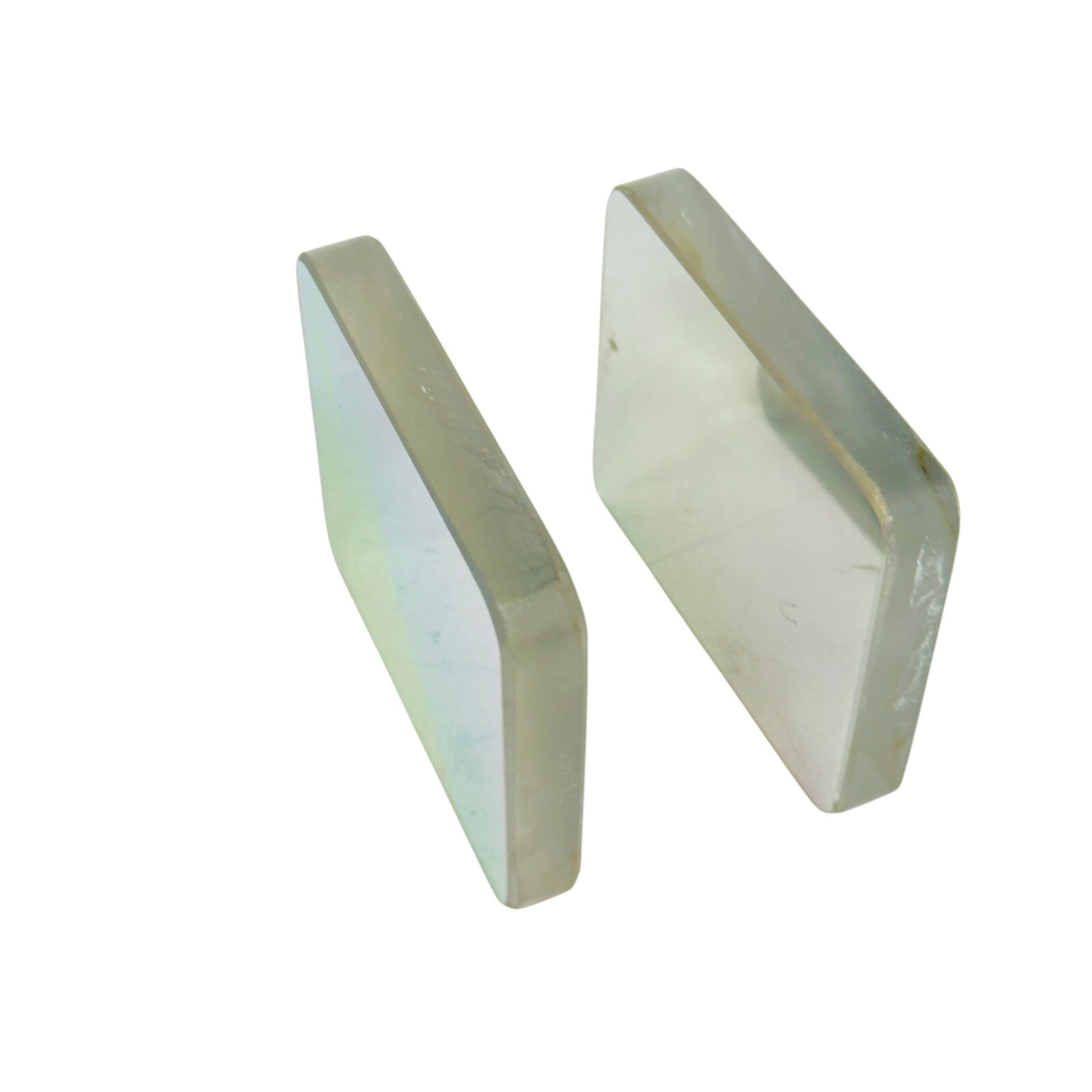 2 Pcs Optical Reflective Mirror for AG Opticom Qualifier 14 Comparator OQ-14