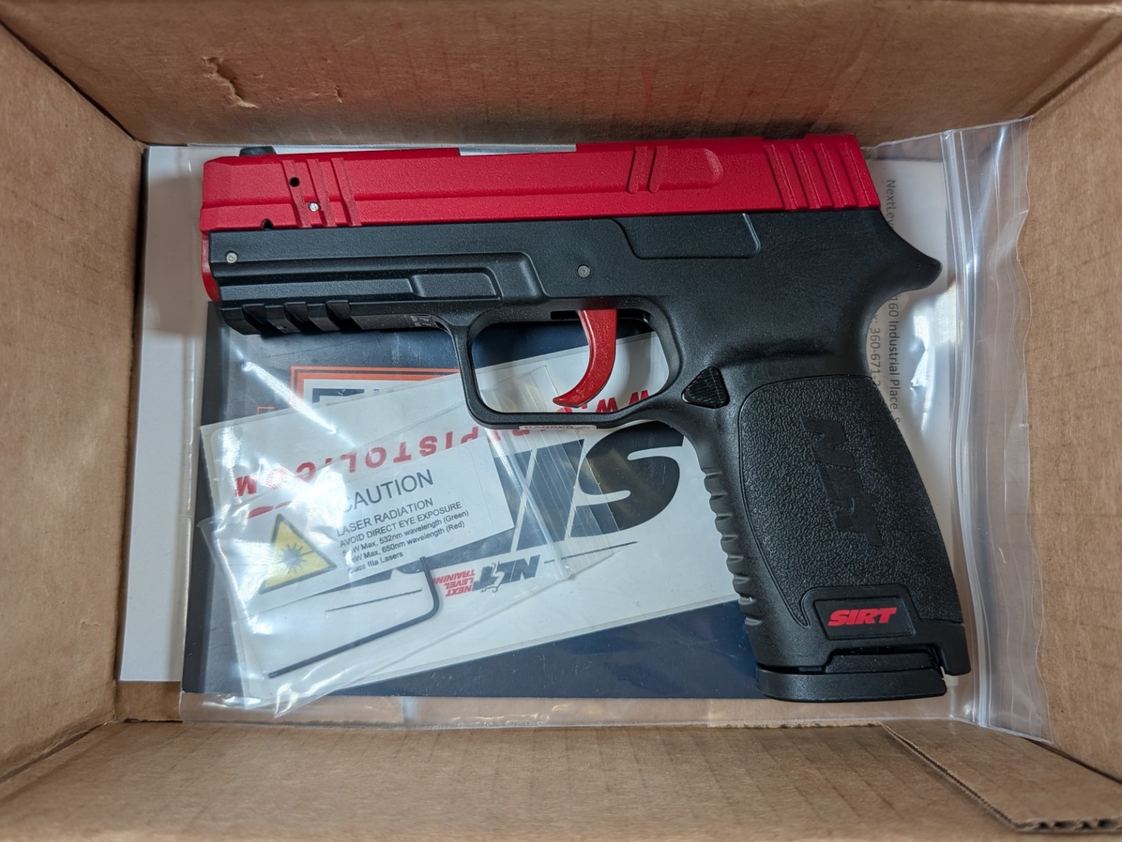 SIRT 20 NextLevel Training Green/Red Laser Training Pistol