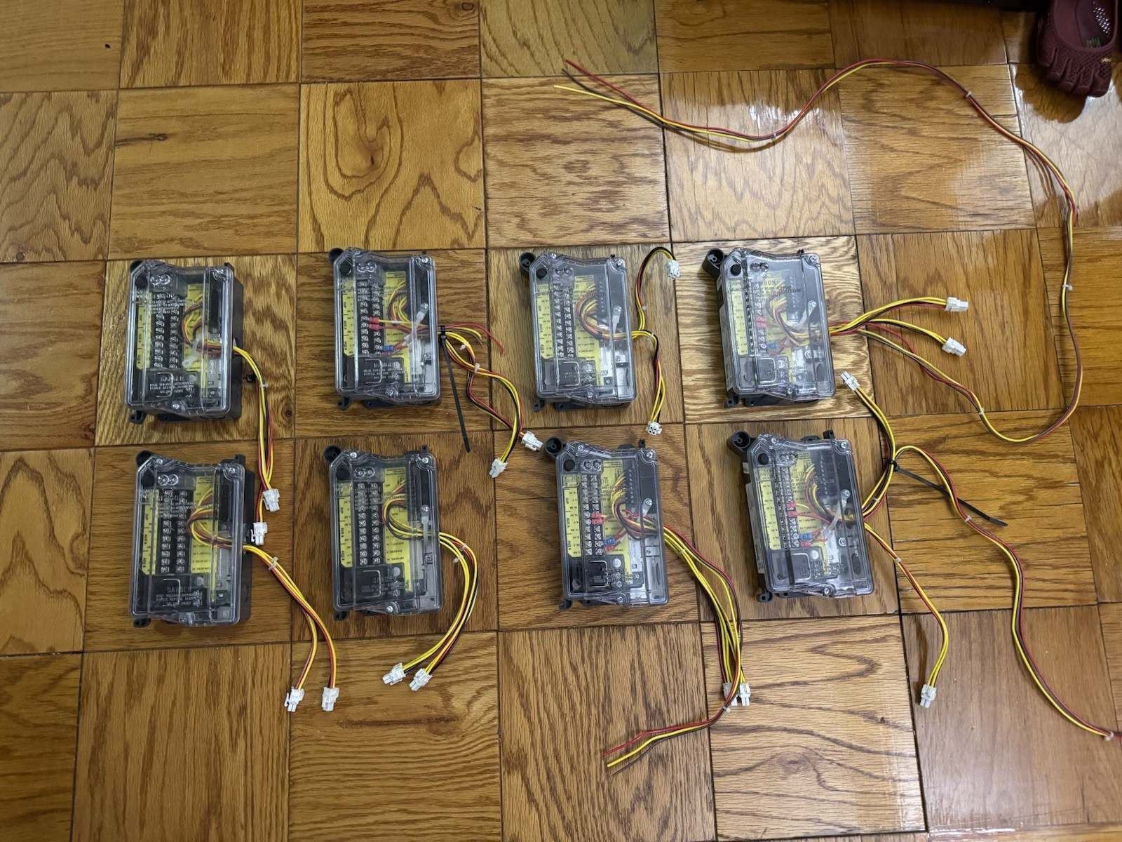 8x System Sensor D4S + JD4P120 Duct Smoke Detector Kits