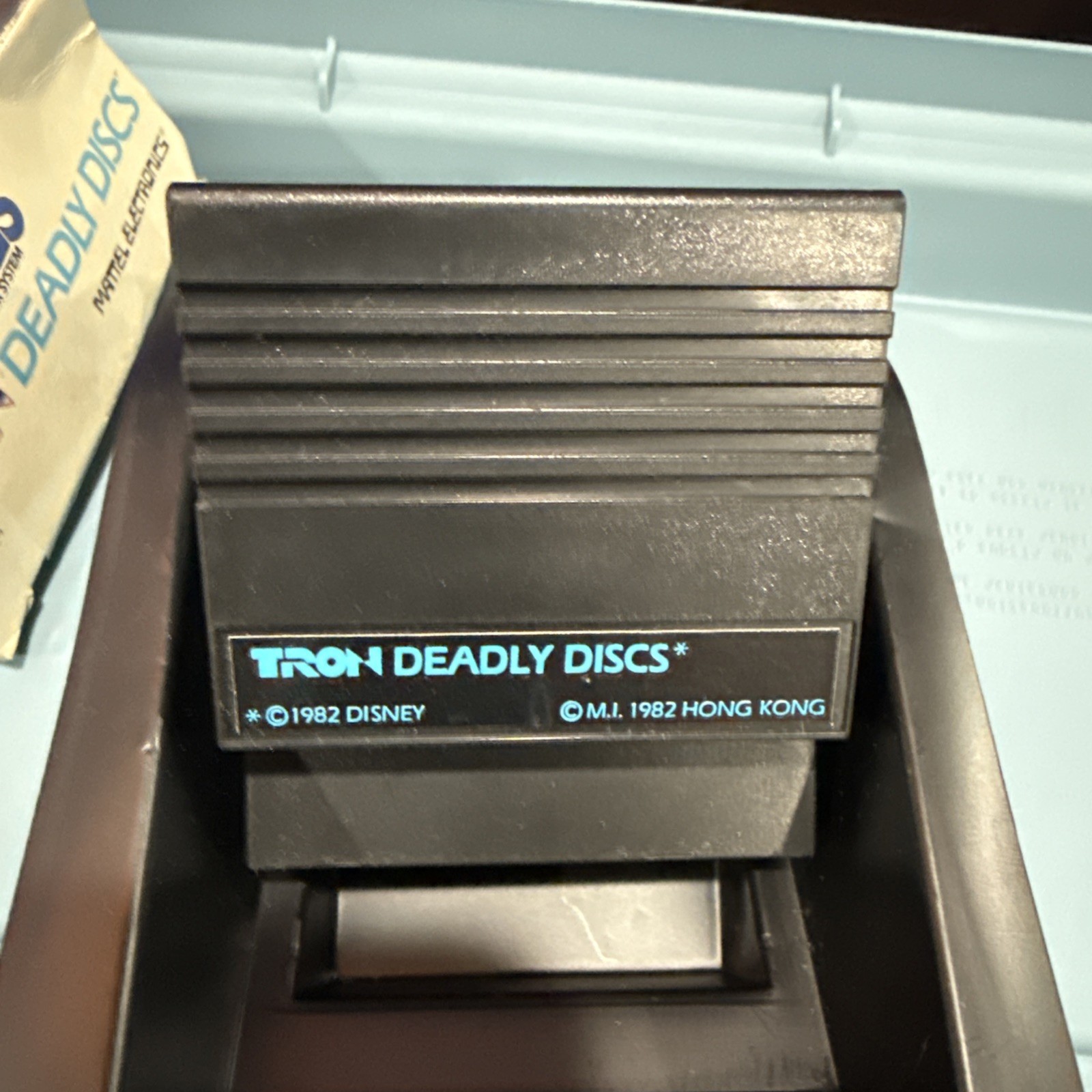 Aquarius Tron Deadly Discs Mattel Electronics Home Computer System 1982 Tron