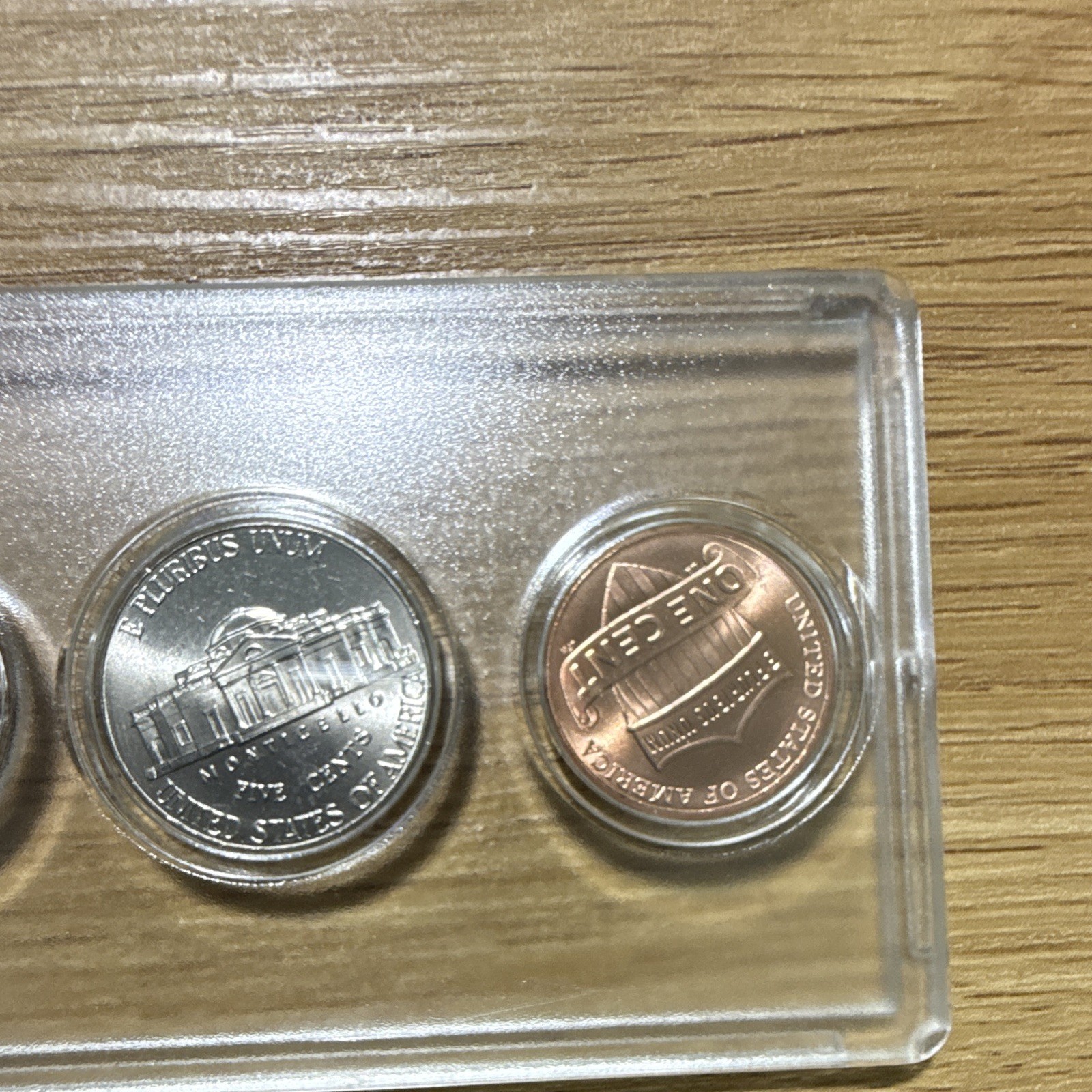 2026 Mint Set Uncirculated 5 Coins Plastic Holder Uncertified