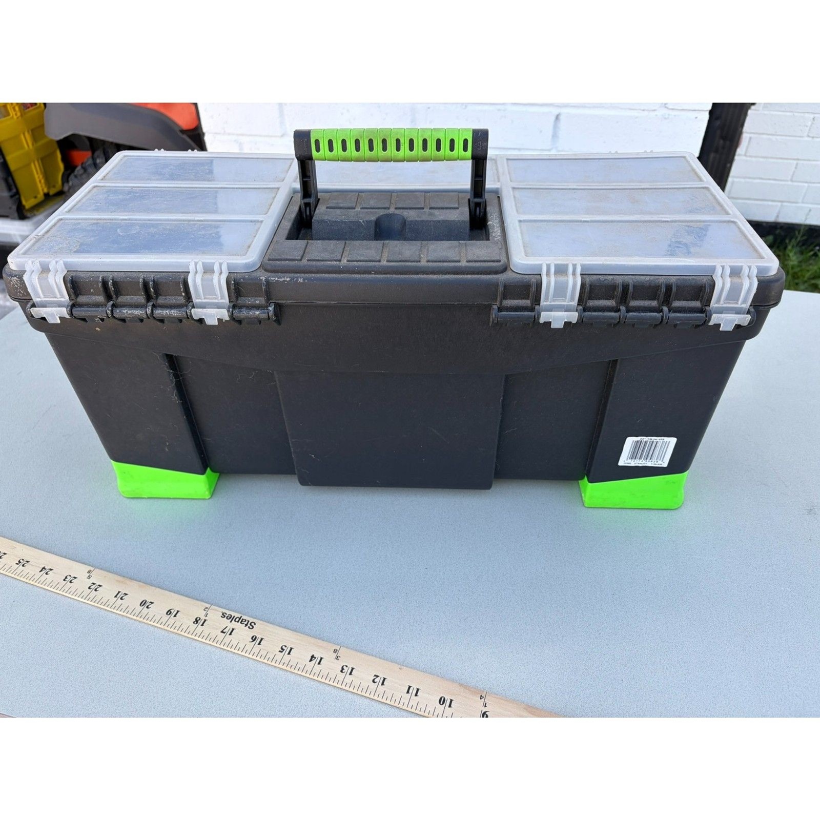 Stanley Hardplastic tool box 21x9"