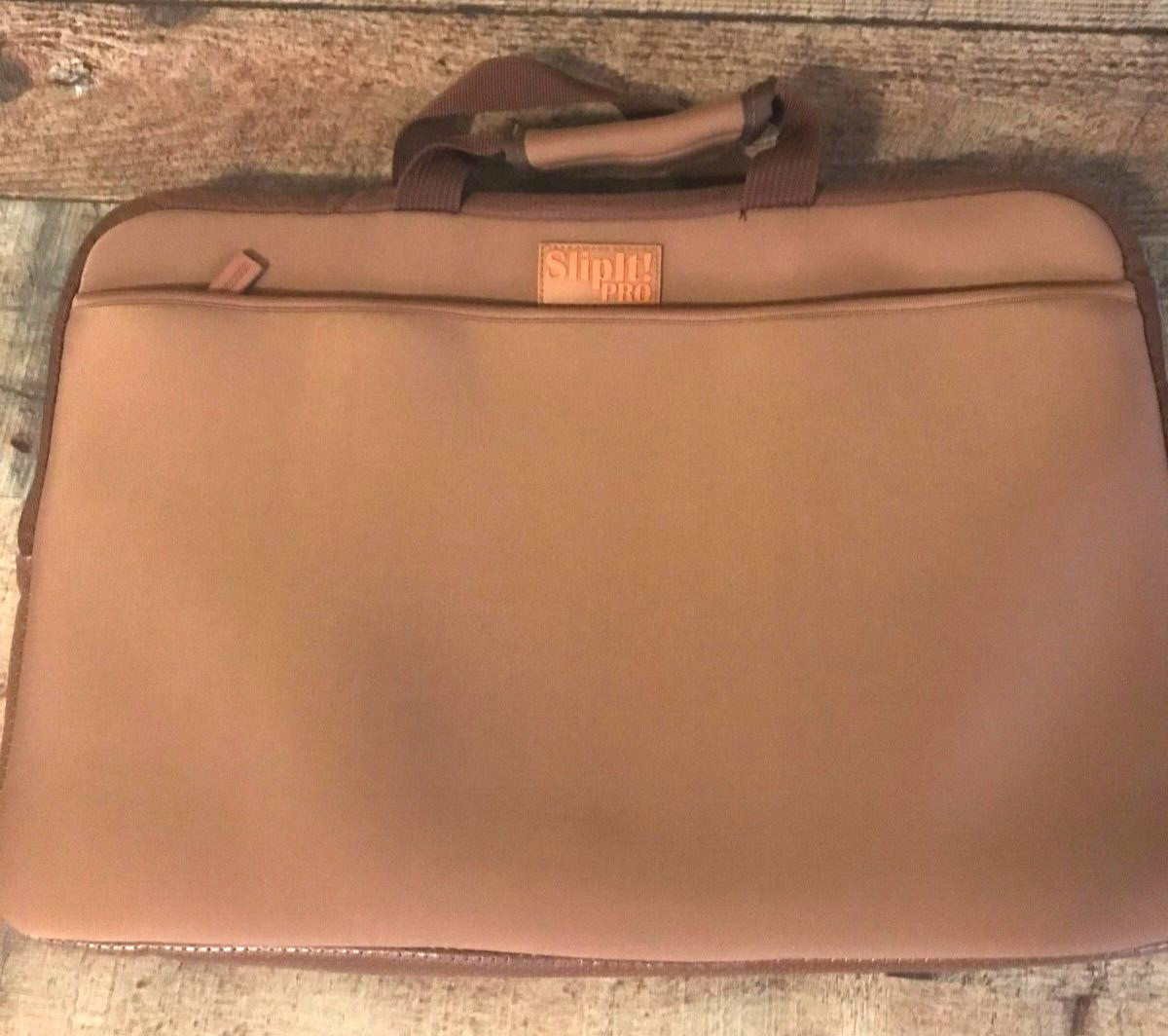 Slipit Pro laptop bag brown