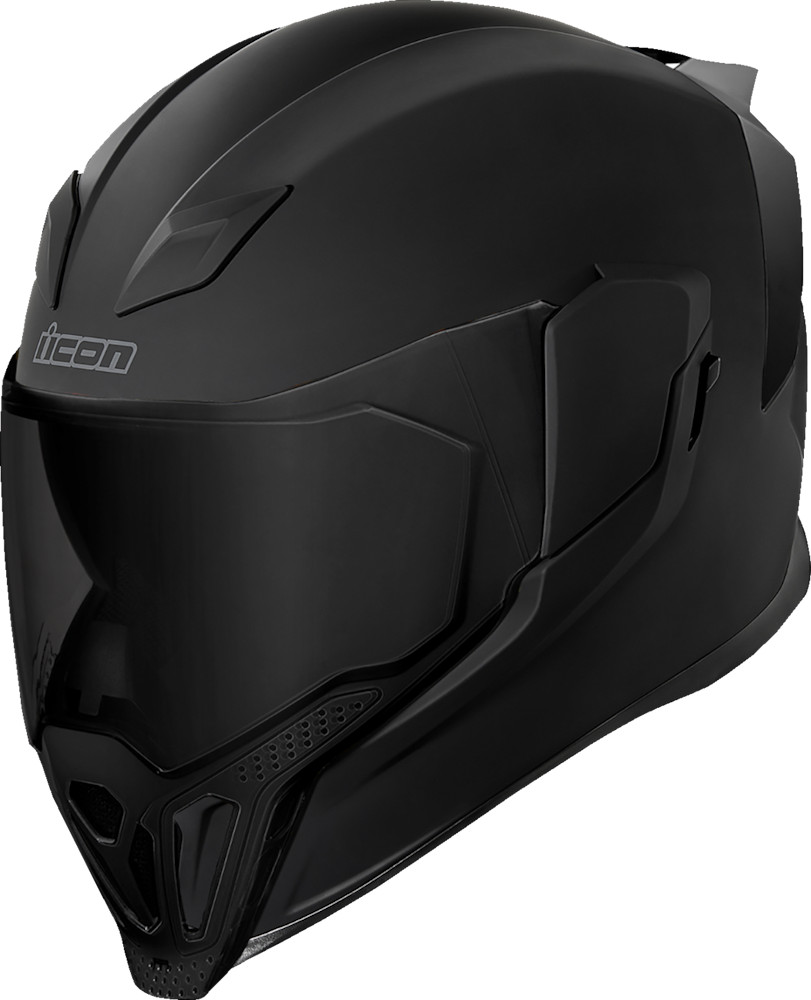 Icon Airflite Dark Helmet Matte Black XS-3X