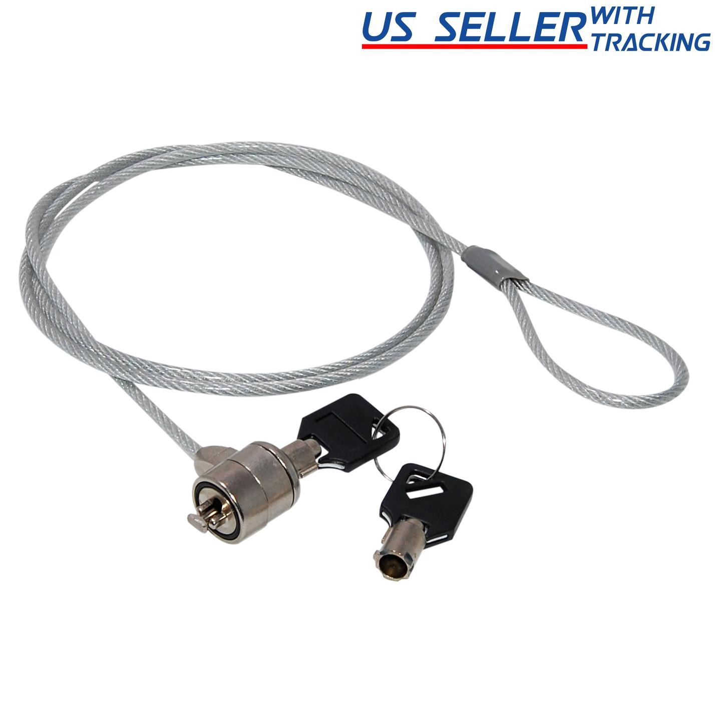 Lot 10 - Laptop Notebook Security Chain Cable with Key Lock