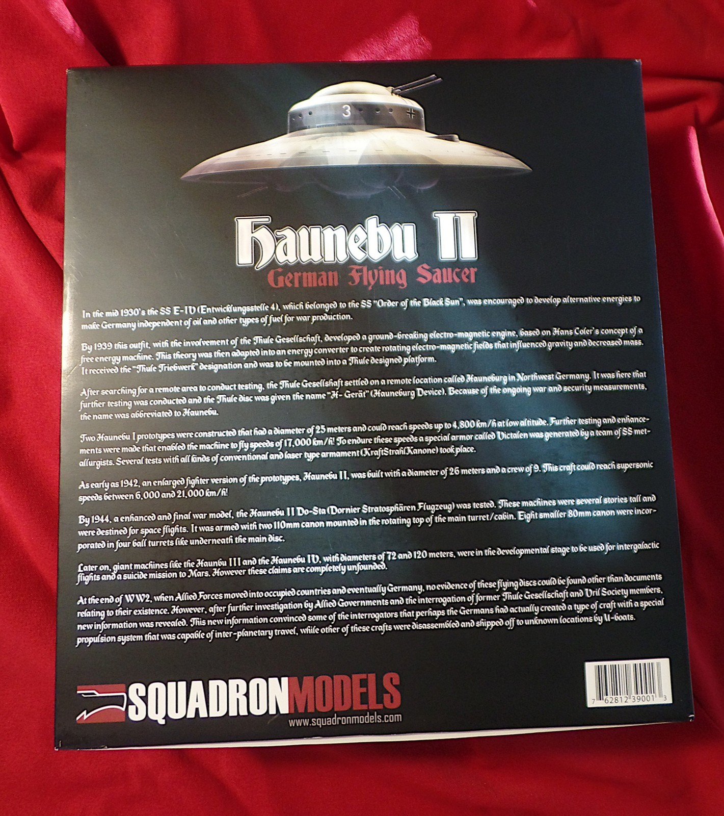 Squadron Models 1/72 Haunebu II SQM0001 German Flying Saucer Orig. Edition
