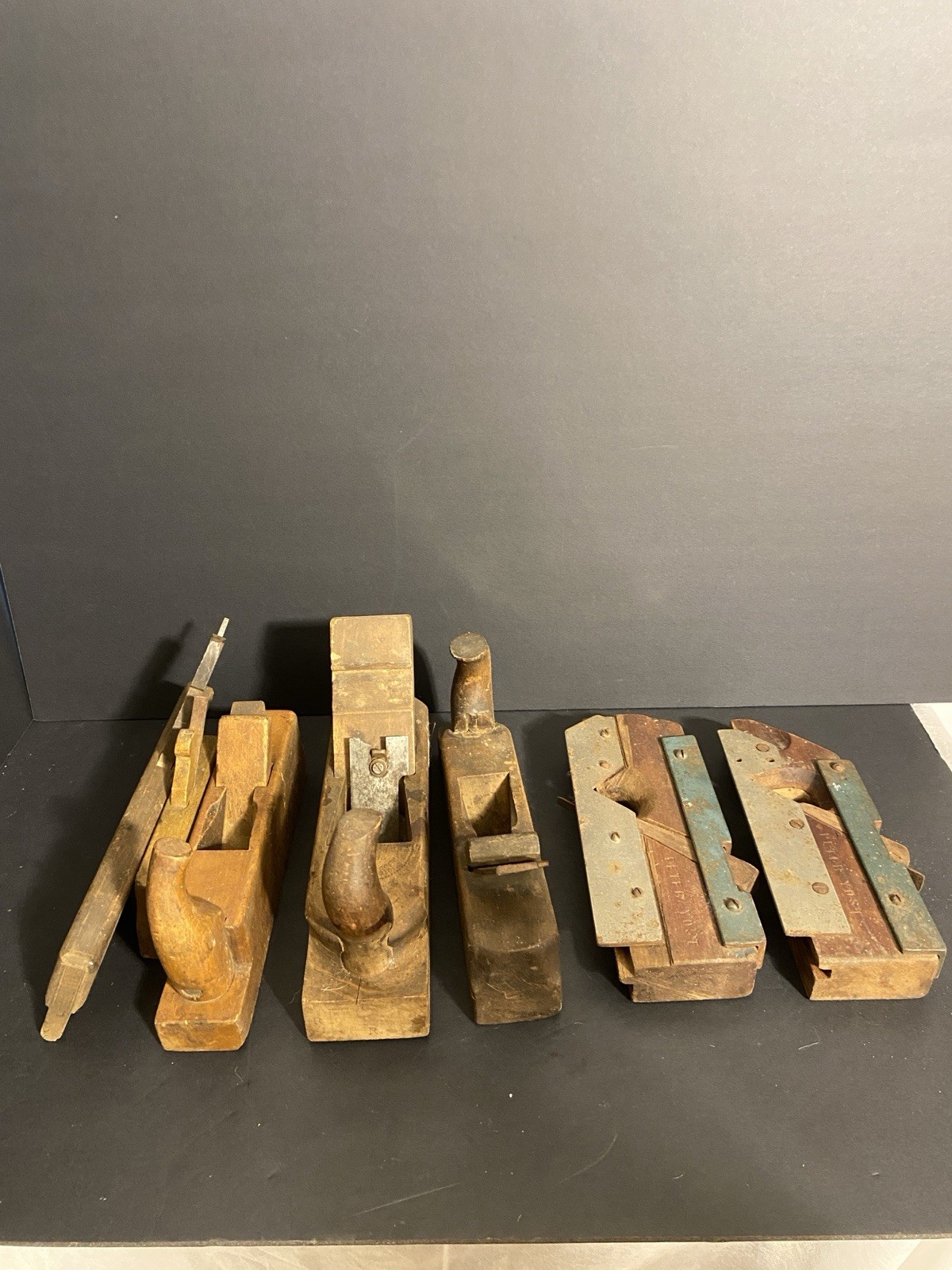 Antique Wooden Hand Plane Lot of 7 Joh. Weiss Austria / Peter Yost / Germany