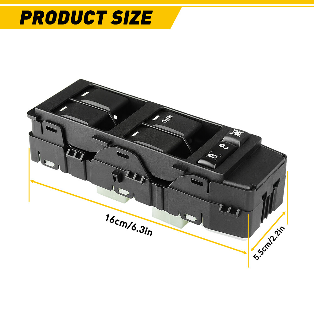 For 2007-2014 Dodge Avenger Caliber Door Window Switch Panel Control Driver Side