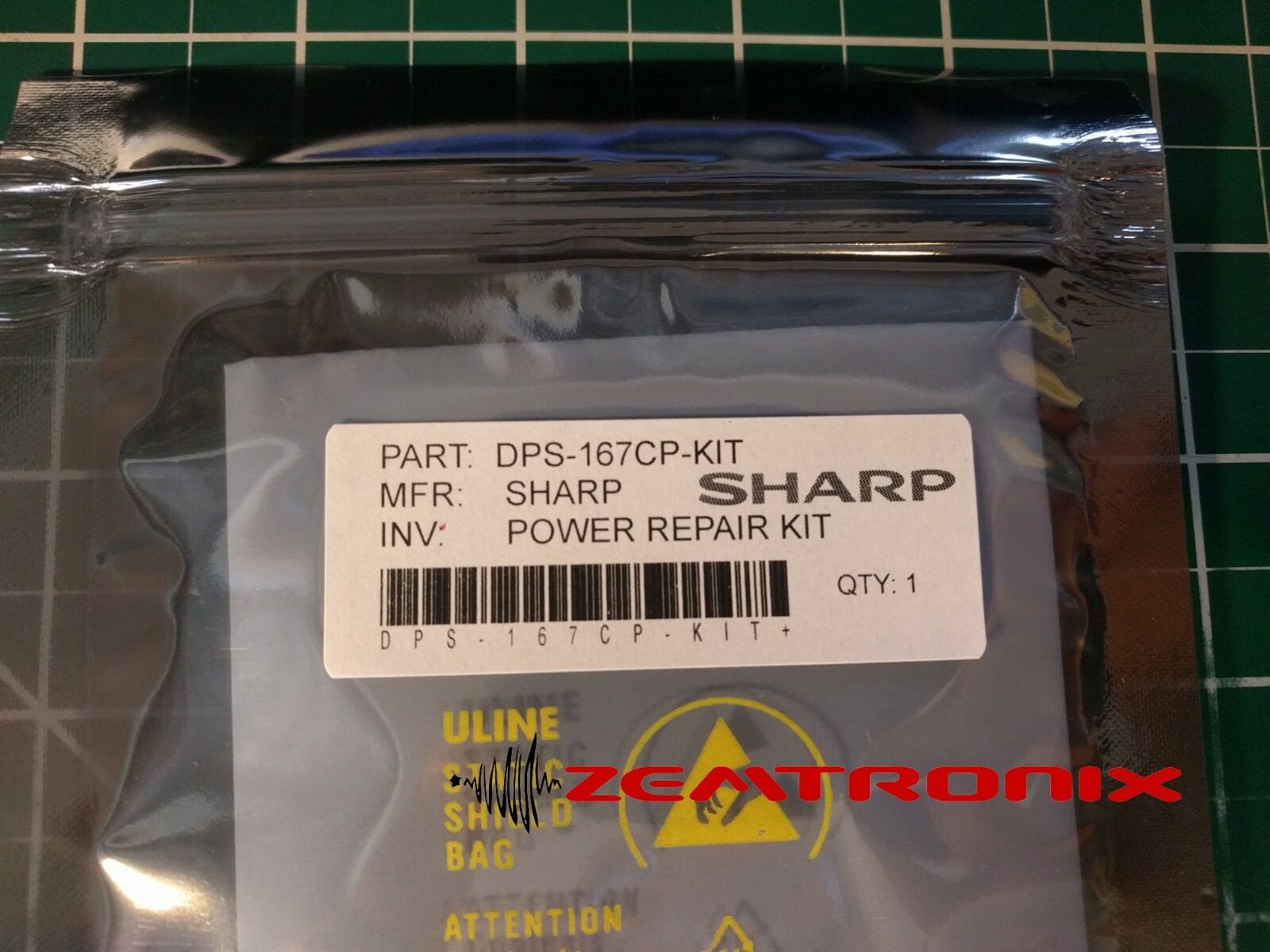 SHARP Power Supply Repair Kit for DPS-167CP / RUNTKB109WJQZ
