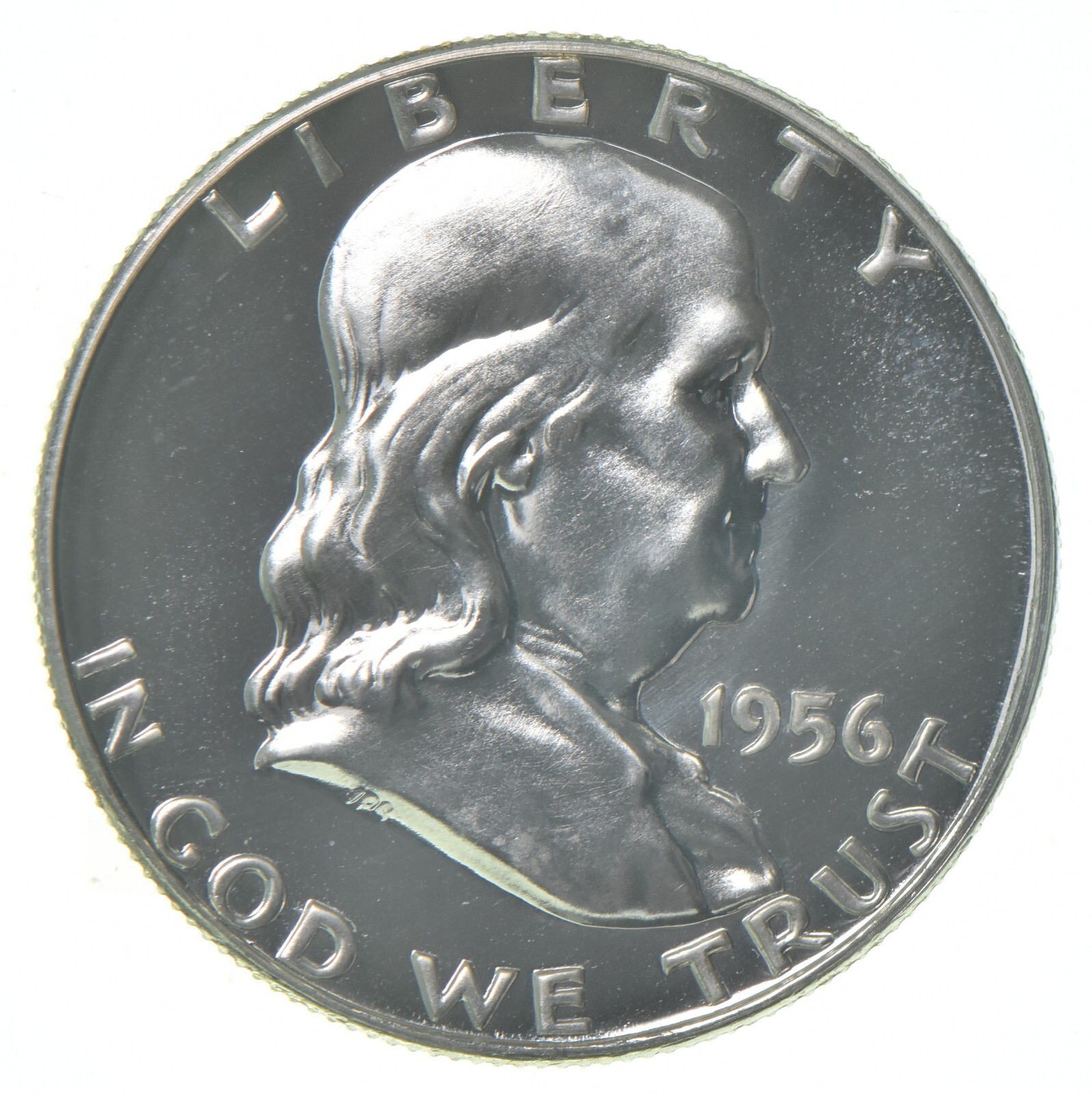 1956 Proof Franklin Half Dollar