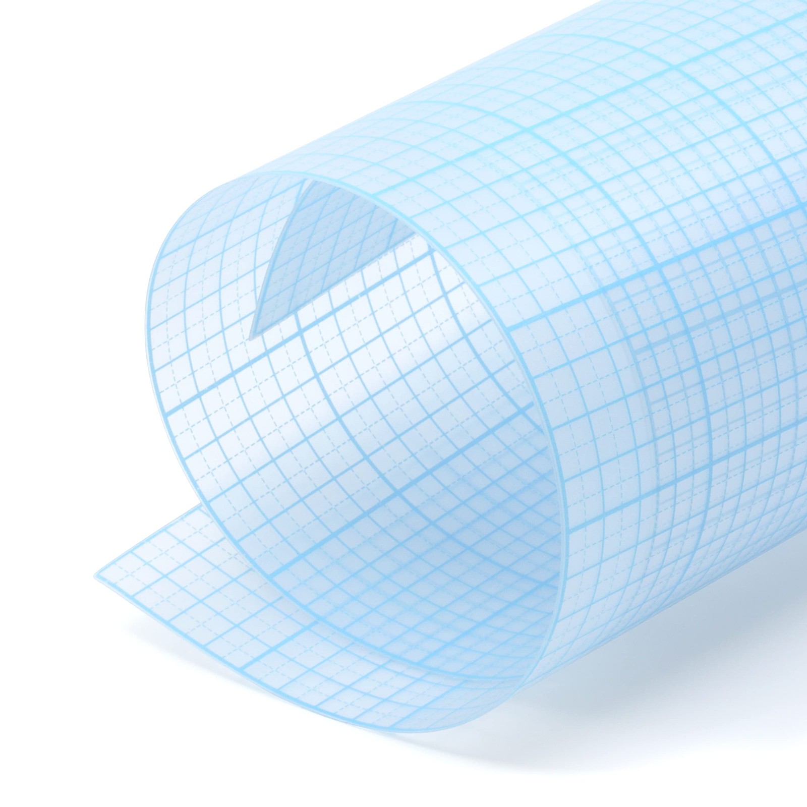 Dritz 3118 Plastic Gridded Template 12 x 18 inches, Semi-opaque