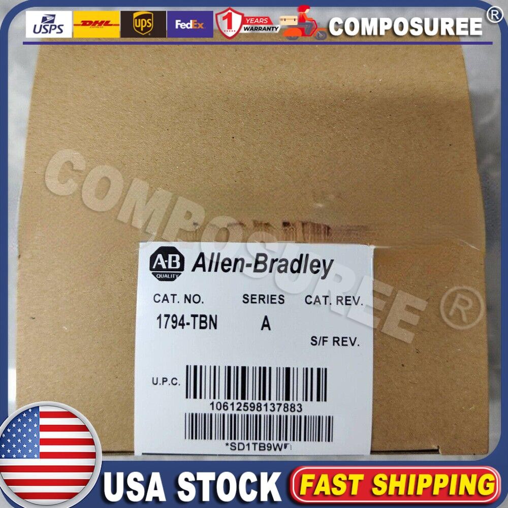 New Sealed Allen Bradley 1794-TBN Flex Terminal Base IN BOX FAST SHIP USA