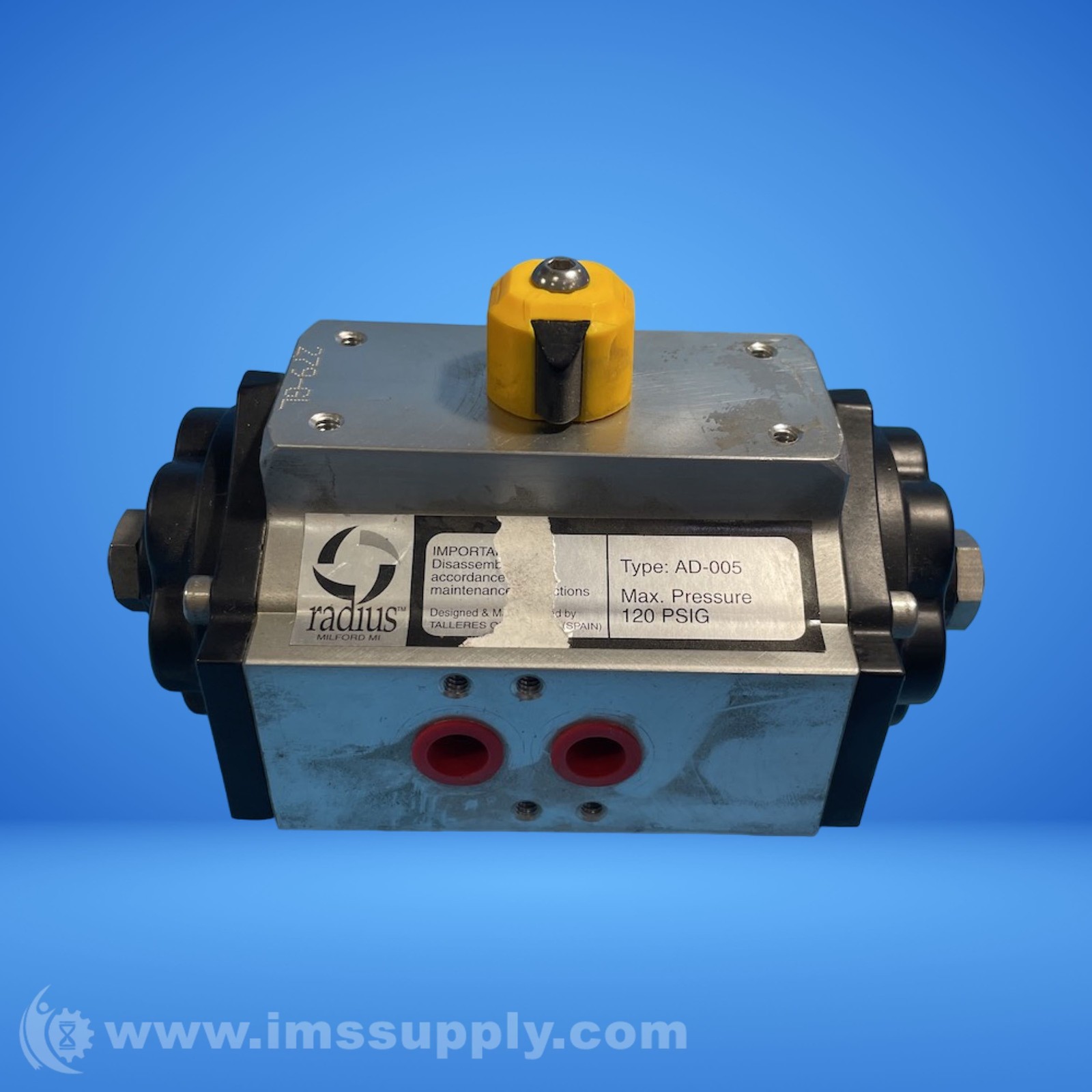 Radius AD-005 Double Acting Pneumatic Actuator FNIP