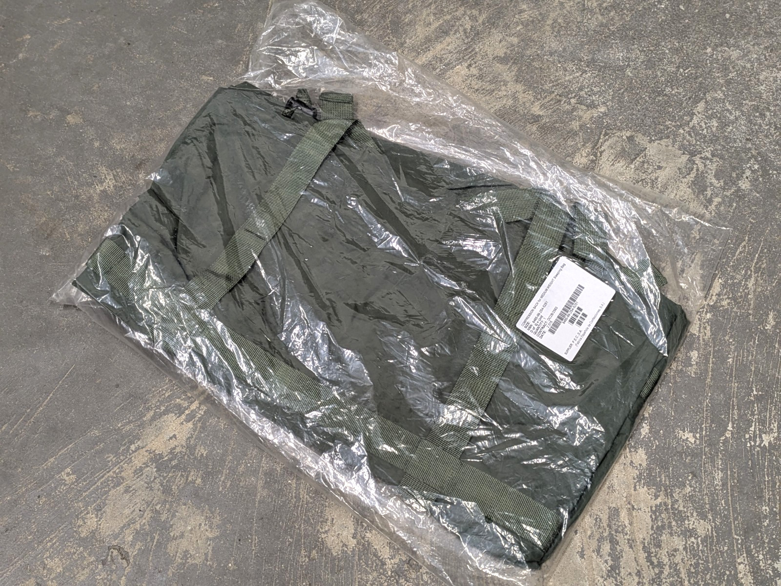 British Army Compression Sack For Modular System Medium Weight Sleeping Bag NEW