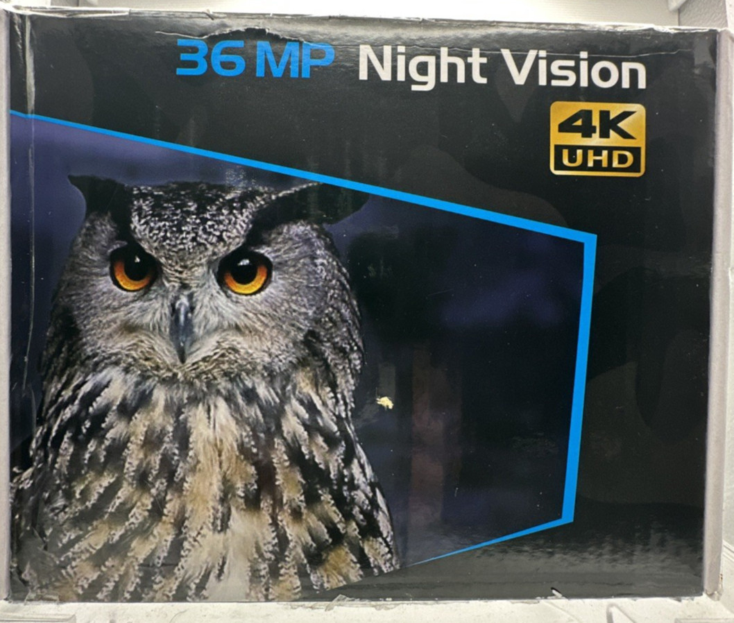 Night Vision Goggles 4K 36MP Night Vision Binoculars  Adults 3'' UHD