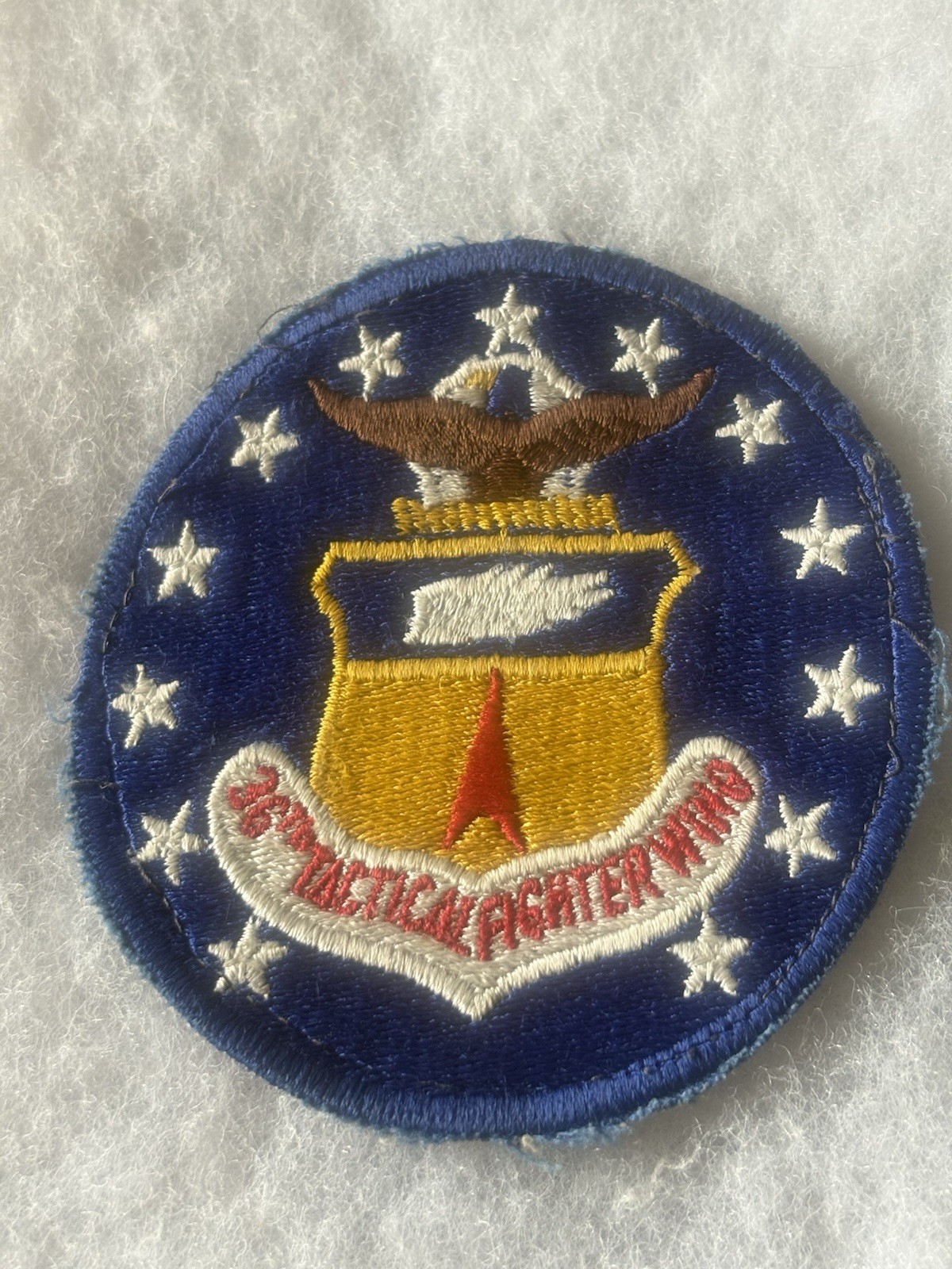 VN era 4” 36th Tactical Fighter Wing patch-uniform removed -NG-CE-FE