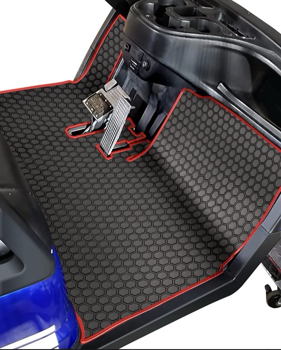 Golf Cart Floor Liner Mat Full Coverage Fit ICON (i20, i40) & Advanced EV (Gen1)
