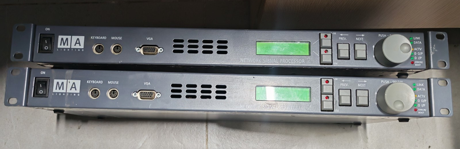 grandMA NSP2 Network Signal Processor2 MA Lighting DMX512 Test OK