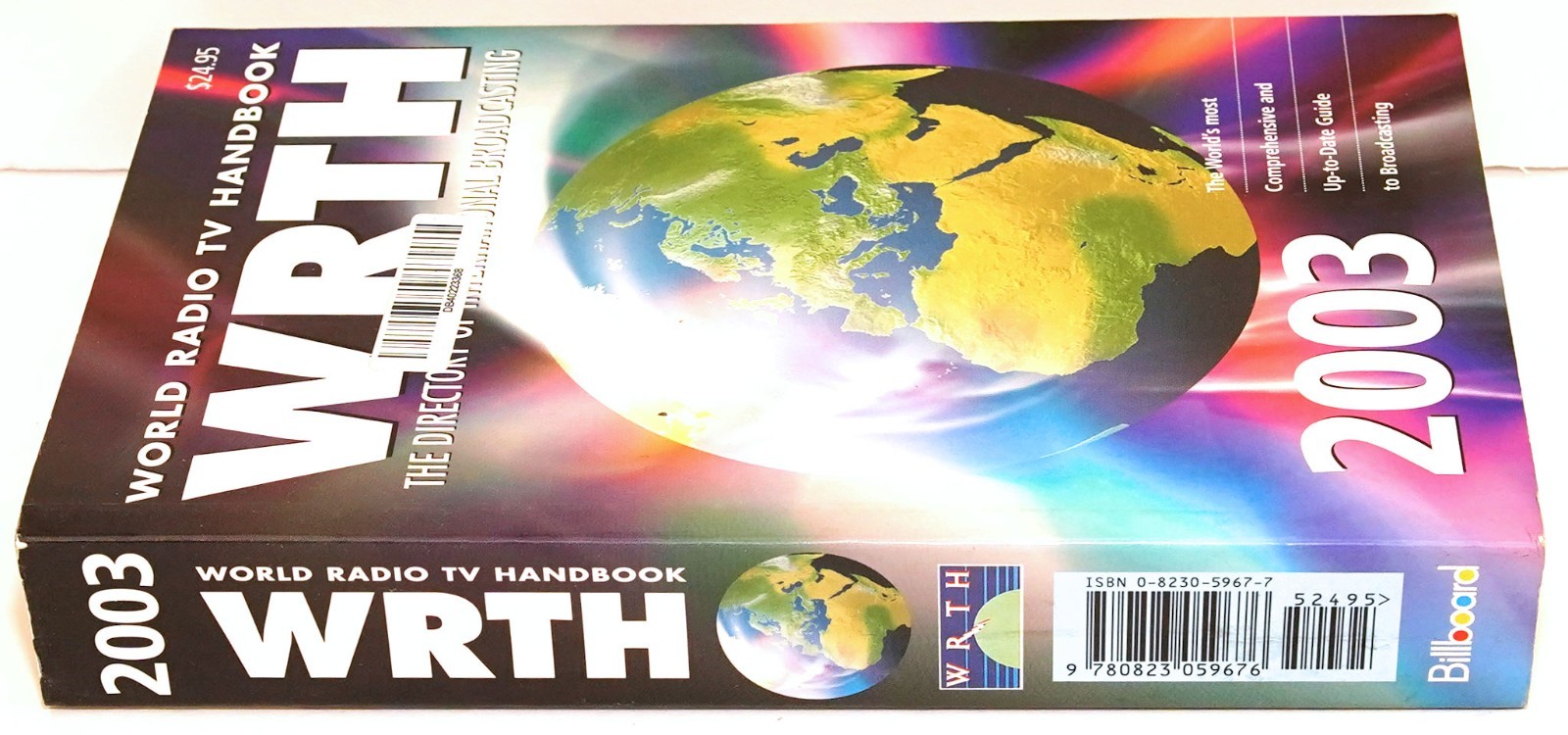 2003 World Radio TV Handbook WRTH Stations Frequencies Reviews Stories