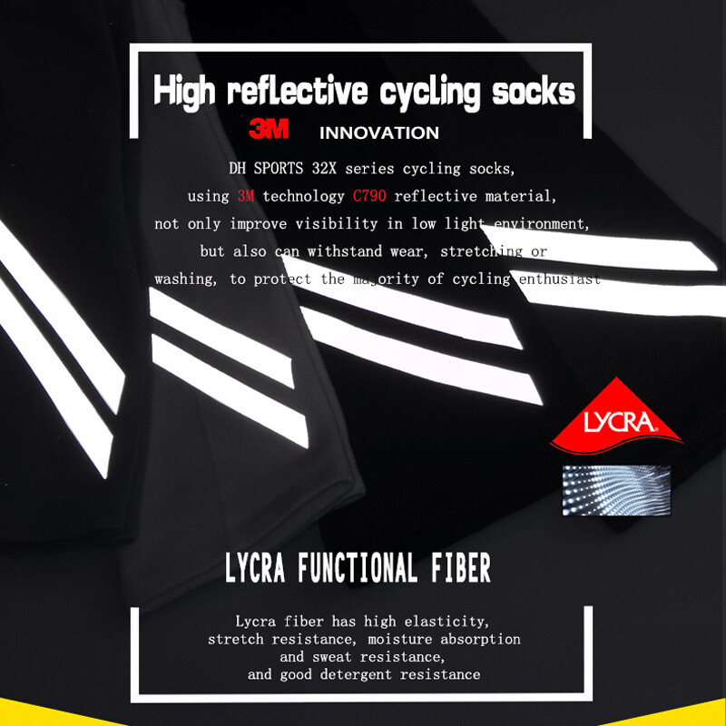 Pro Cycling Socks Mens Womens Riding Sport Ankle Socks Bicycle XC MTB BMX White