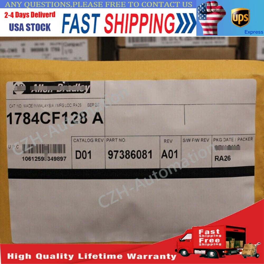 1784-CF128 ControlLogix CompactFlash Card Brand New AB Original Sealed 1784CF128