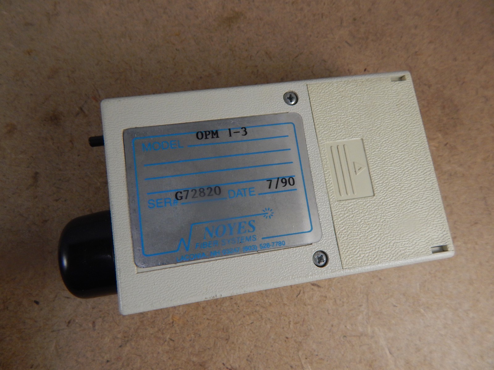 NOYES Fiber Systems OPM 1 Optical Power Meter