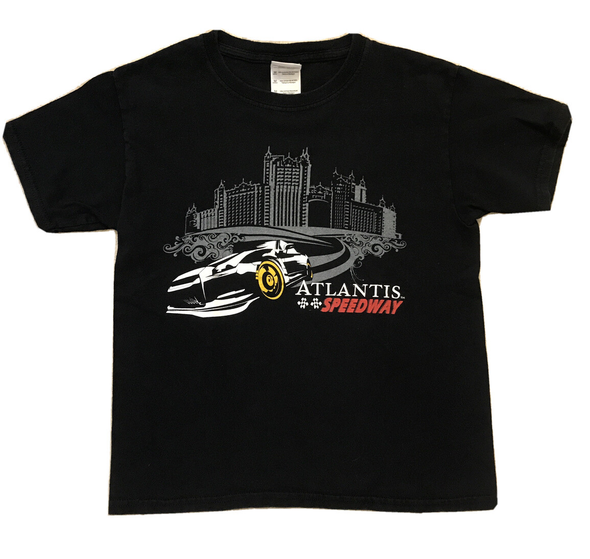 Atlantis Resort Speedway Youth T-shirt/Tee Size Youth Medium