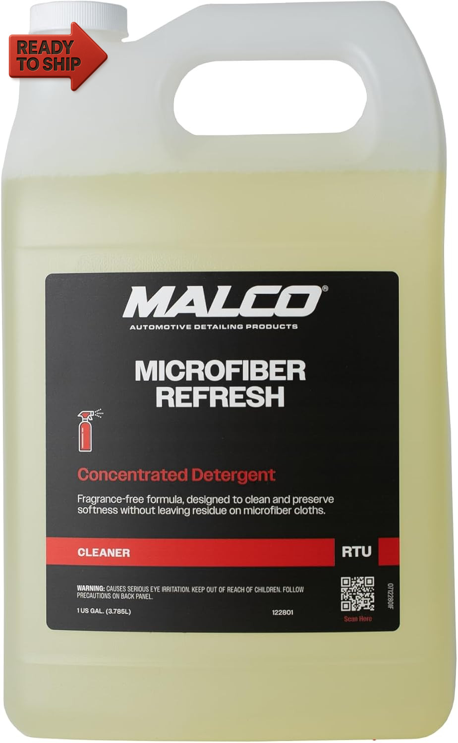 Malco Microfiber Refresh Concentrated Detergent – Heavy-Duty Microfiber Towel C