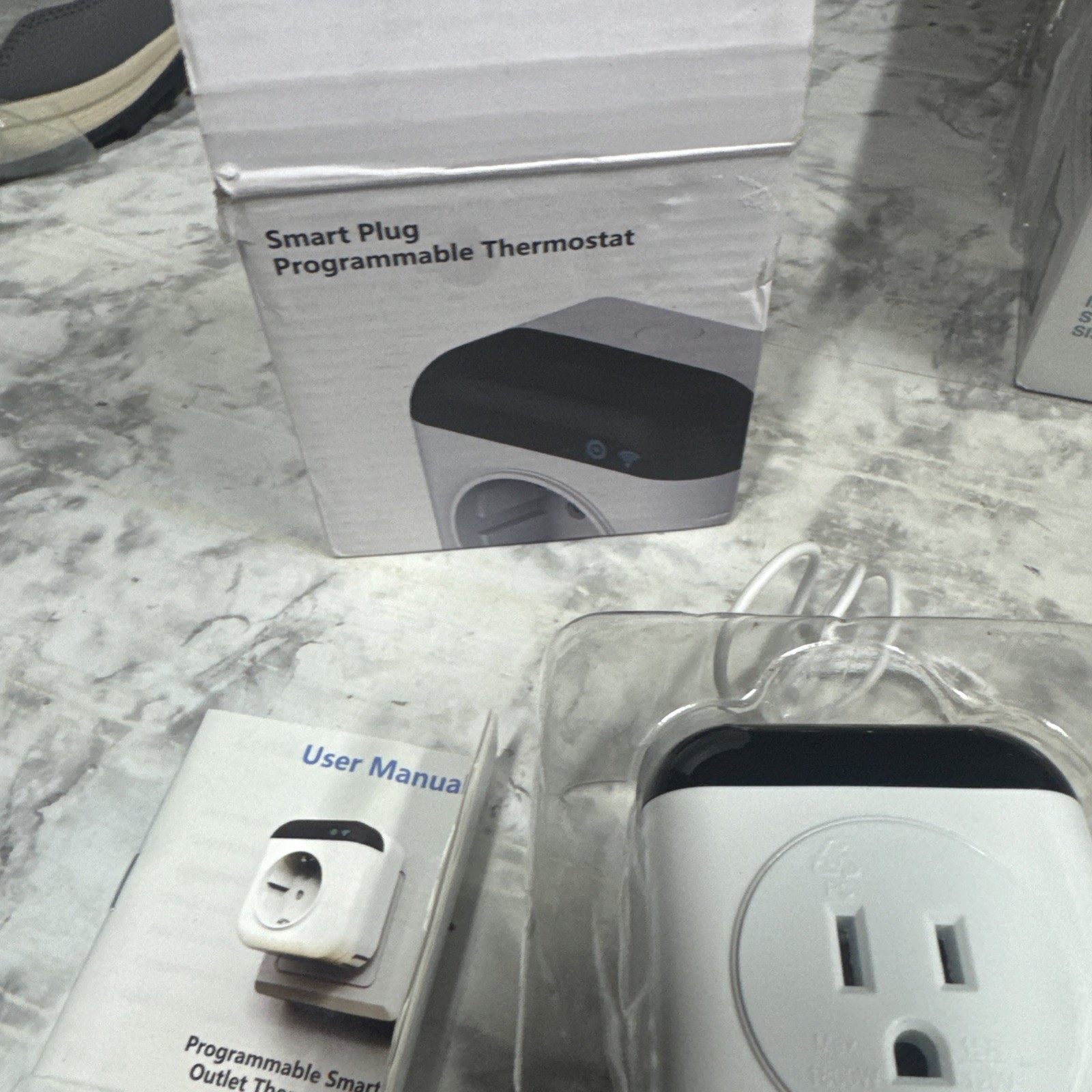 Smart Plug Programmable Thermostat Open Box