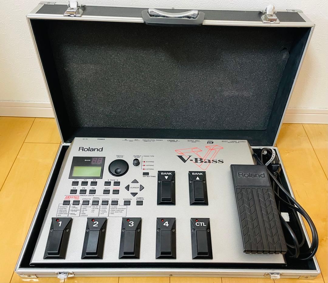 Roland V-BASS Effector Board Set Used, Excellent Condition, Deadstock Compatible
