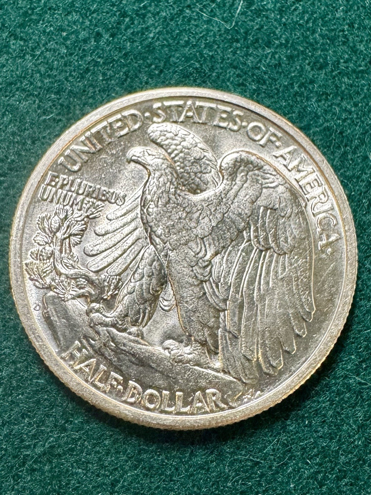 1944-D Walking Liberty Half Dollar Blazing Gem BU #4