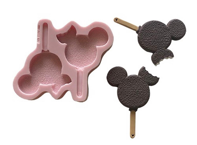 MICKEY MOUSE LOLLIPOPS  Silicone mold, food grade silicone by Oh Sweet Art