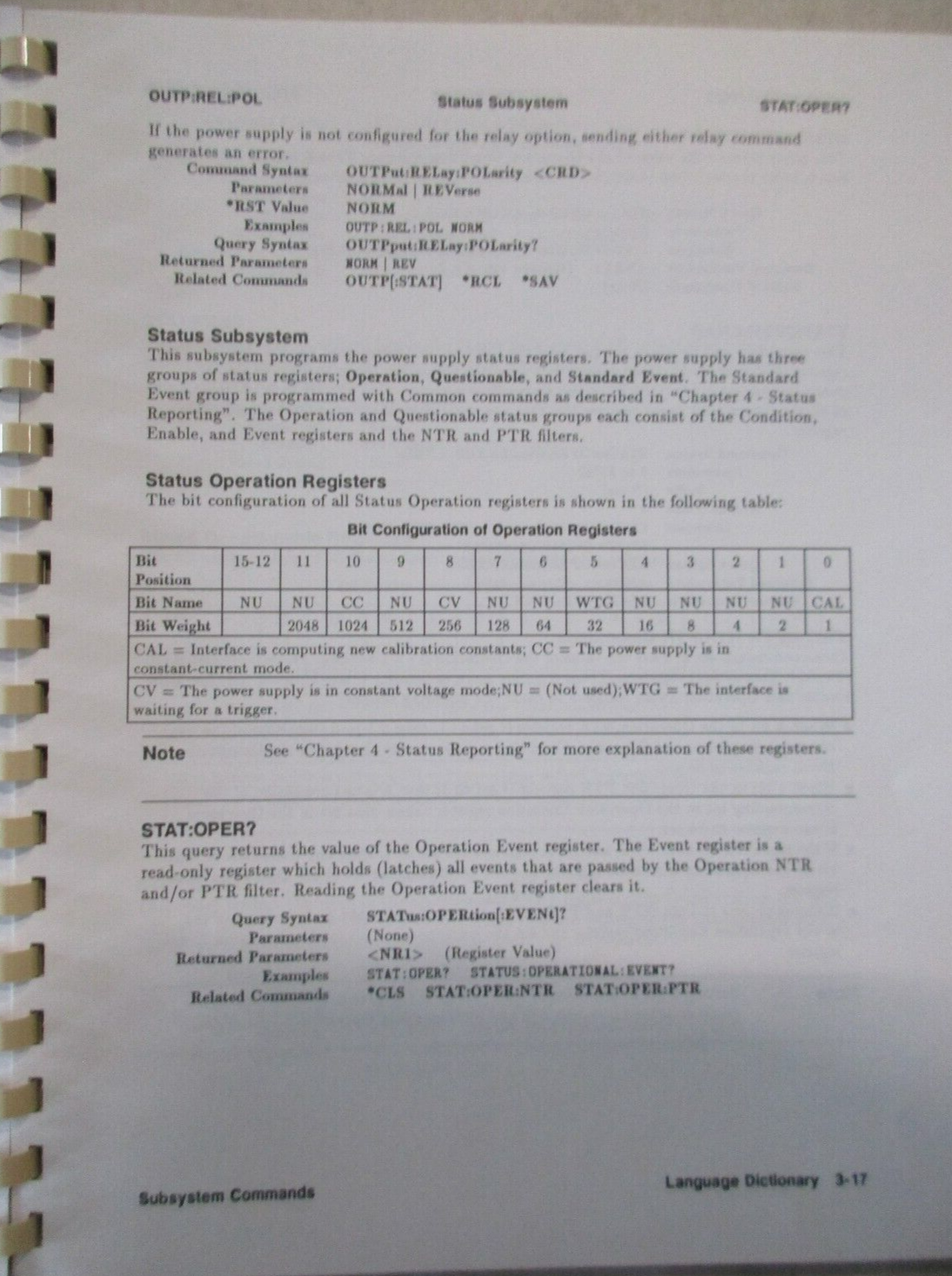 HEWLETT PACKARD PROGRAMMING GUIDE,OPERATING GUIDE SERIES 664XA,665XA,667XA,668XA