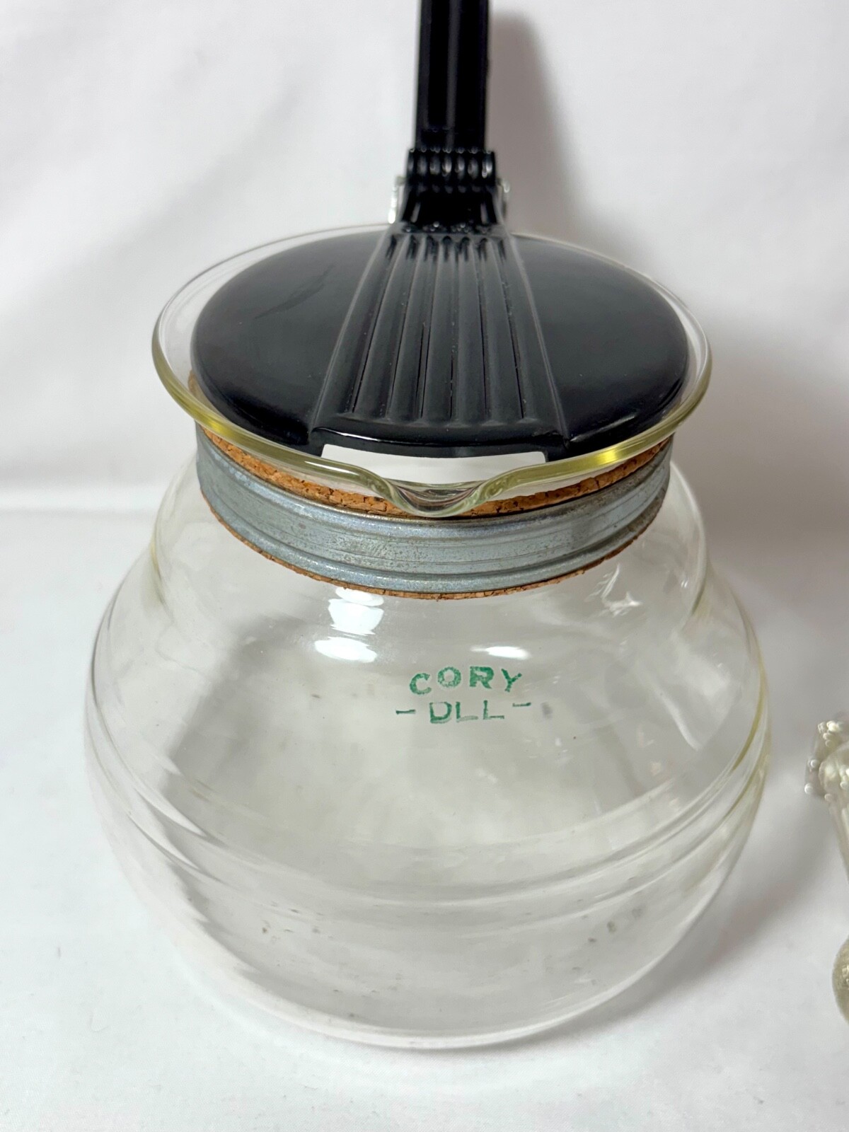 Vtg Cory DLL/ DLU Coffee Brewer Pot 4-8 Cup FILTER ROD