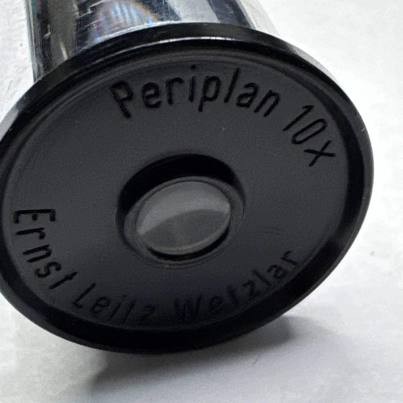 ERNST LEITZ WETZLAR PERIPLAN OK. 10XB MICROSCOPE EYEPIECE LENS