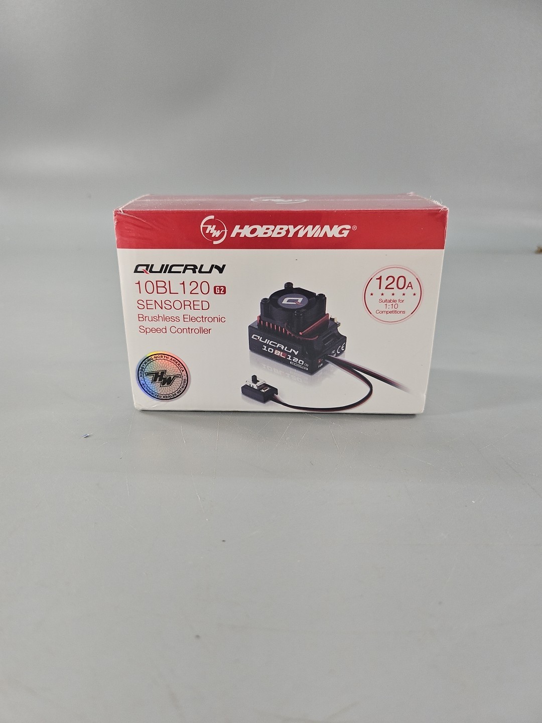 Hobbywing QuicRun 10BL120 G2 120A 1/10 Sensored Brushless ESC [HWA30125002] New