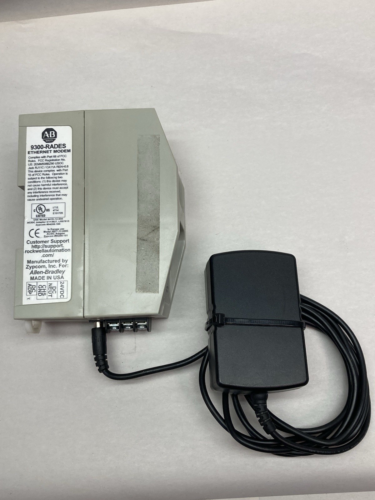 Allen Bradley,9300-RADES,Ethernet Modem