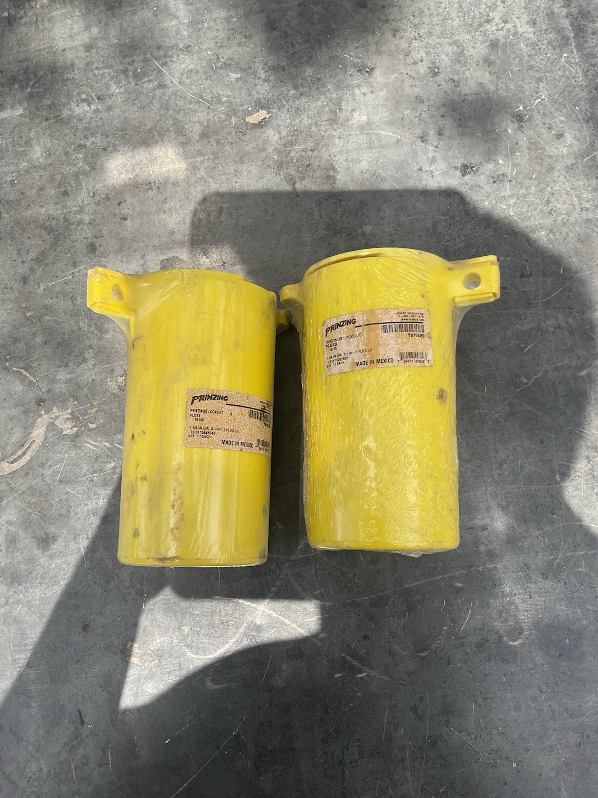 PRINZING PLUG LOCKOUT PL023 Lot Of 2