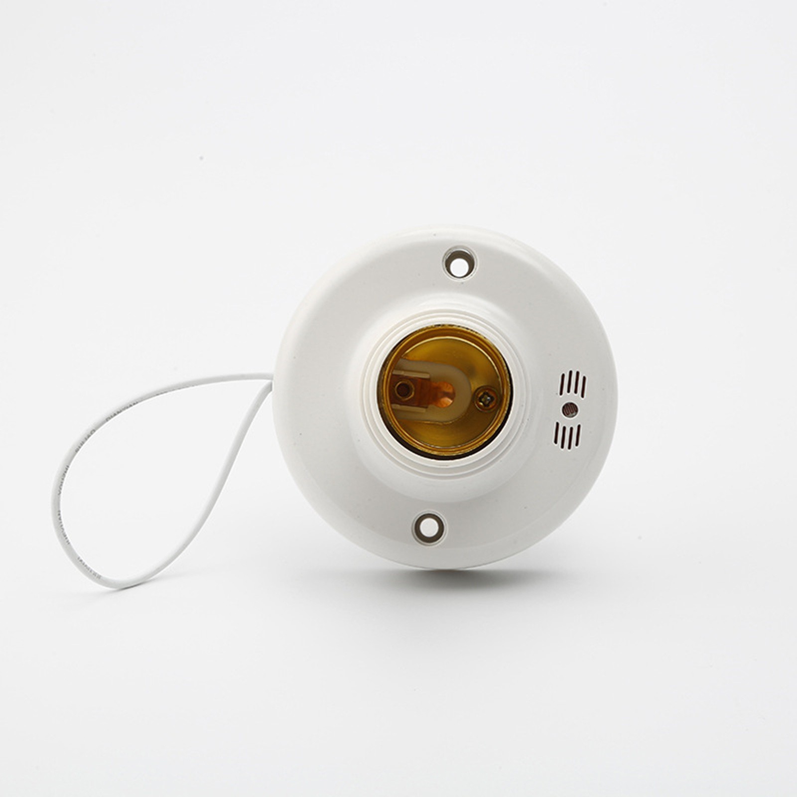 E27 Sensor Base Lamp Holder Light Bulb Switch Adapter Night Thread Voice Control