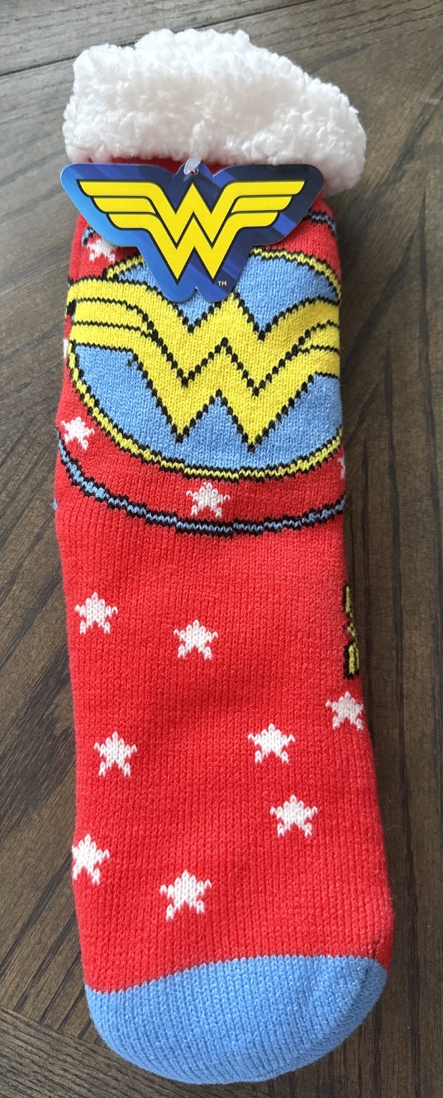 Wonder Woman Sherpa Lined Socks