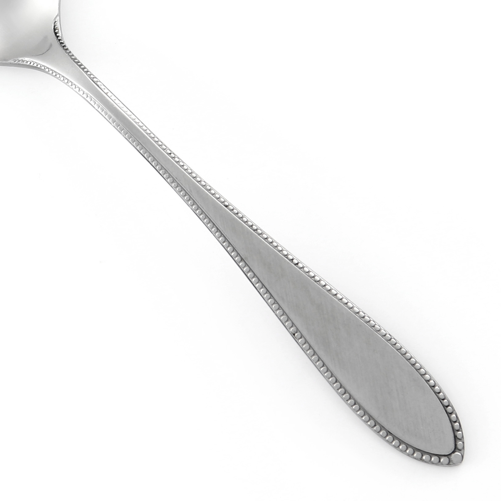 Interpur INR5 Stainless Burnished Handle Beaded Outline Japan CHOICE Flatware