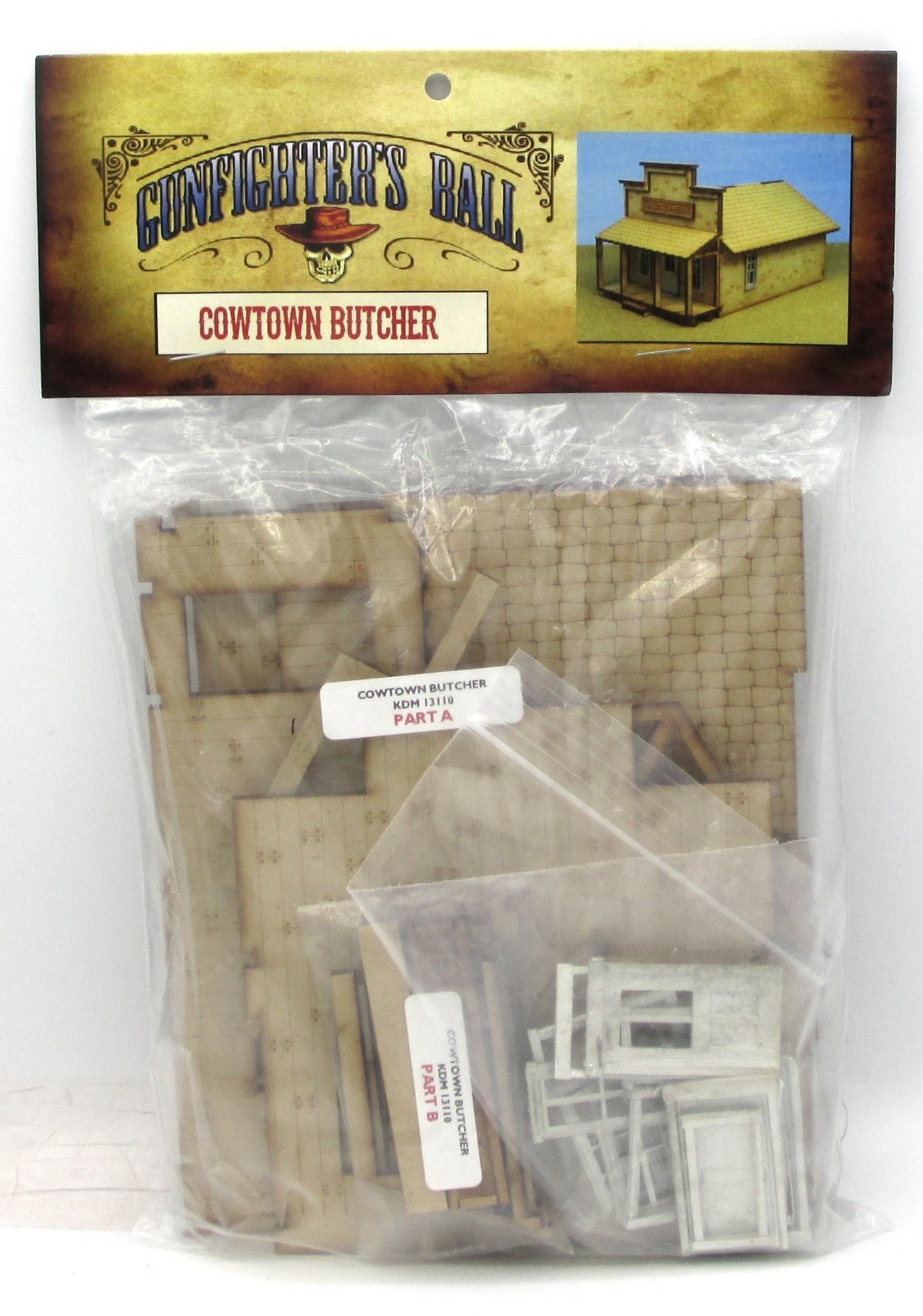 Knuckleduster KDM-13110 Cowtown Butcher (Gunfighter's Ball) Shop Western Terrain