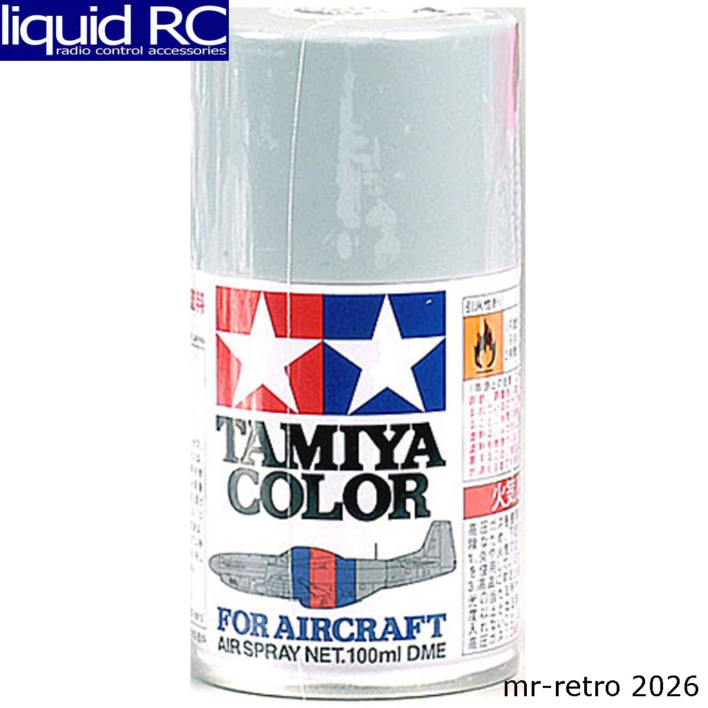 Tamiya USA TAM86526 Aircraft Spray AS-26 Light Ghost Grey Acrylic