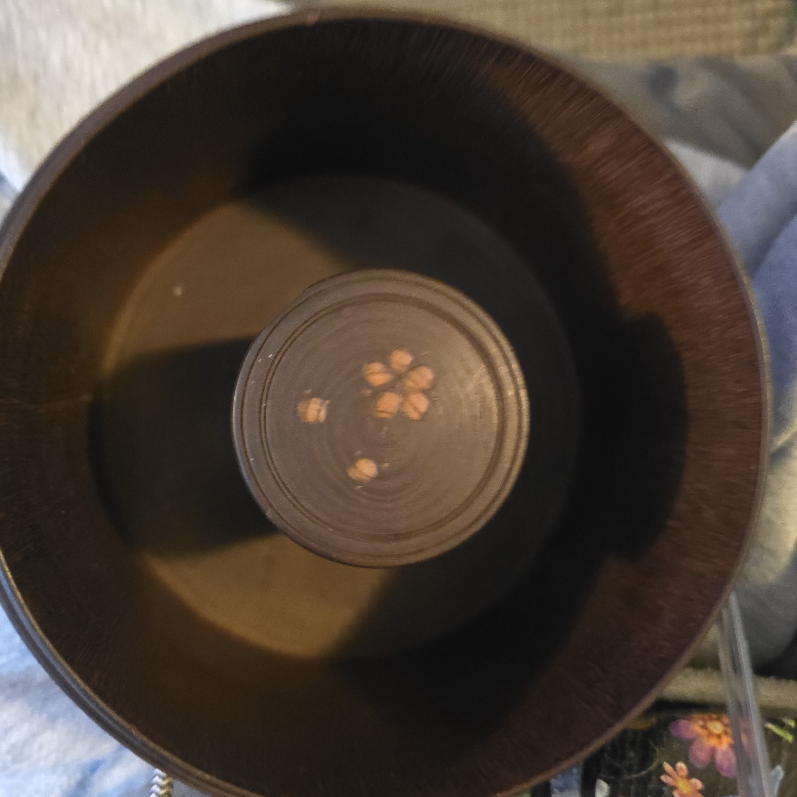 antique round cigarette dispenser Rare Find