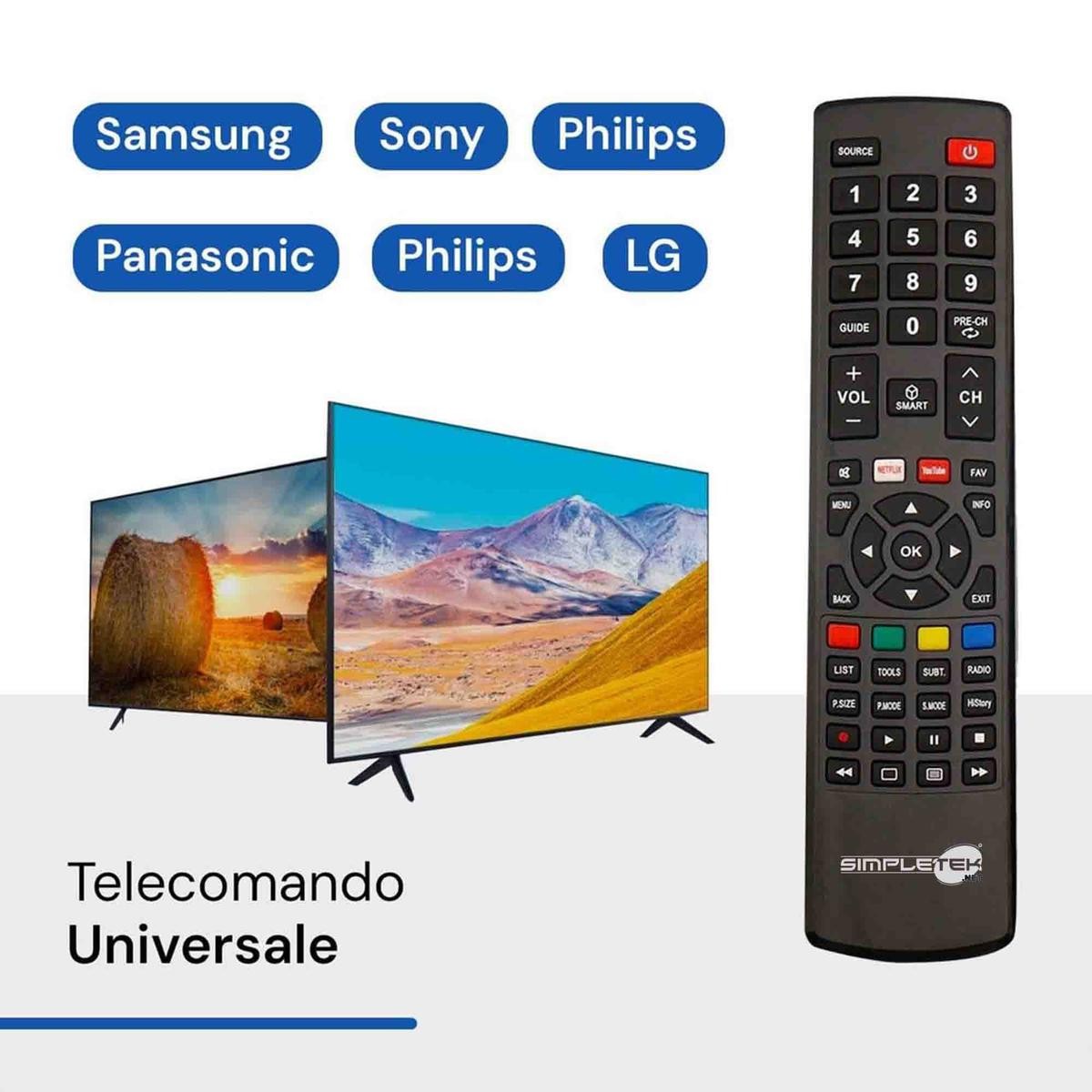 Remote Universal Replacement Smart TV Compatible With Samsung LG Panasonic