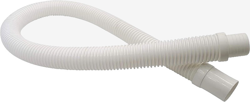 48" White Leader Hose Replacement for Hayward and Other Suction Pool Cleaners